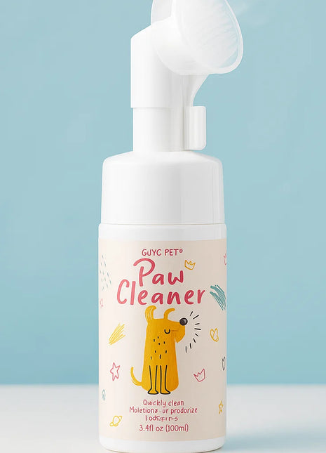 Limpiador de patas espumoso – Sin enjuague