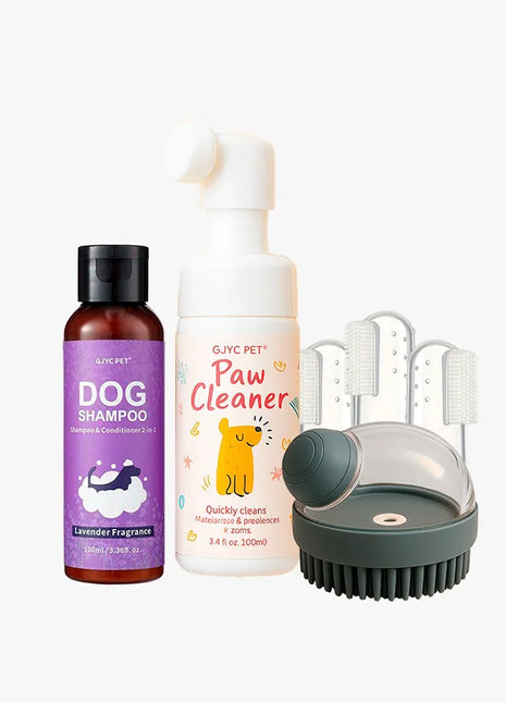 Pack Baño y Masaje para Perros
