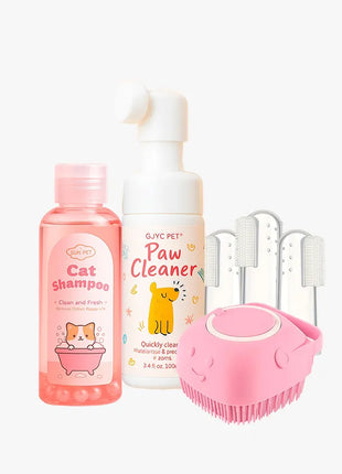 Pack Baño y Masaje para Gatos
