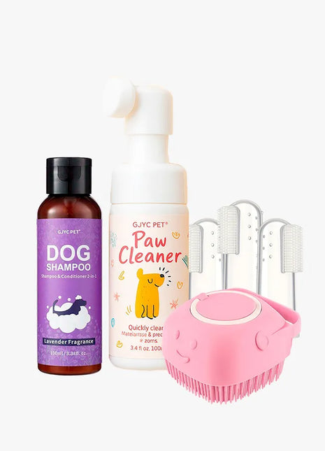 Pack Baño y Masaje para Perros