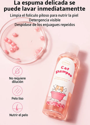 Champú para gatos – Limpieza suave y aroma fresco
