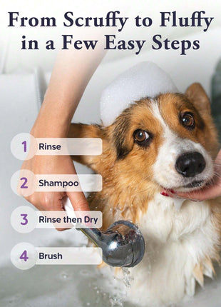 Champú con acondicionador para perros – Lavanda suave